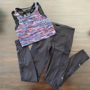 EUC lululemon mesh speed up tight size 4